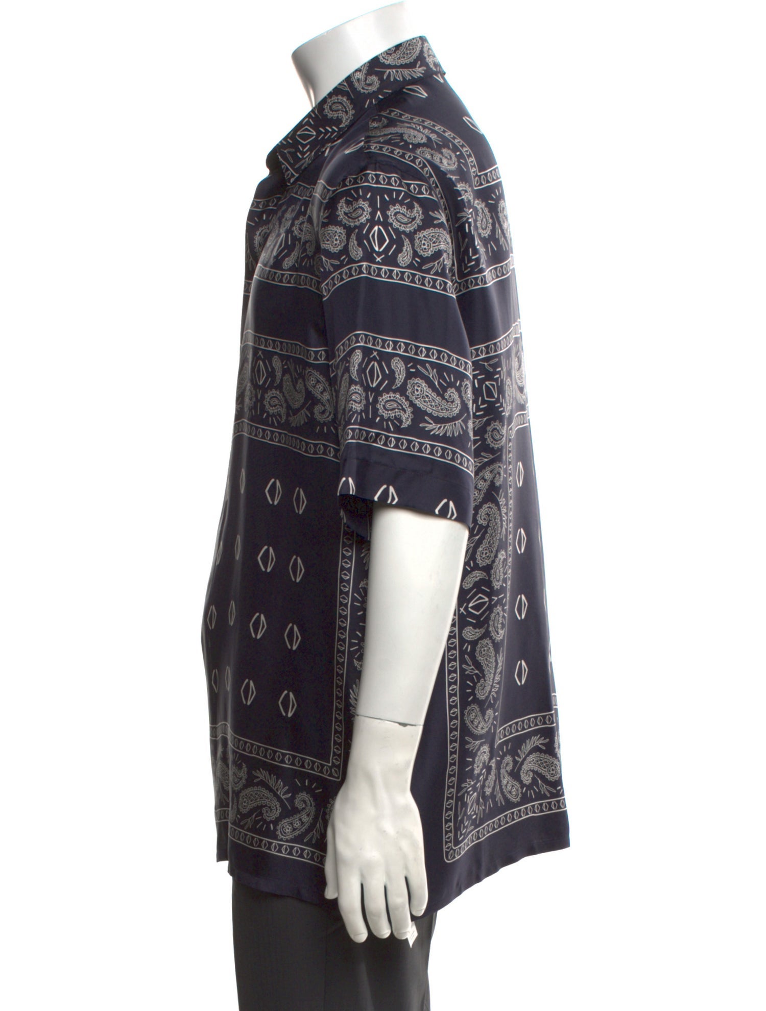 DIOR MEN 2022 Silk Shirt