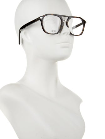 DIOR MEN DiorBlacksuitO Round Eyeglasses