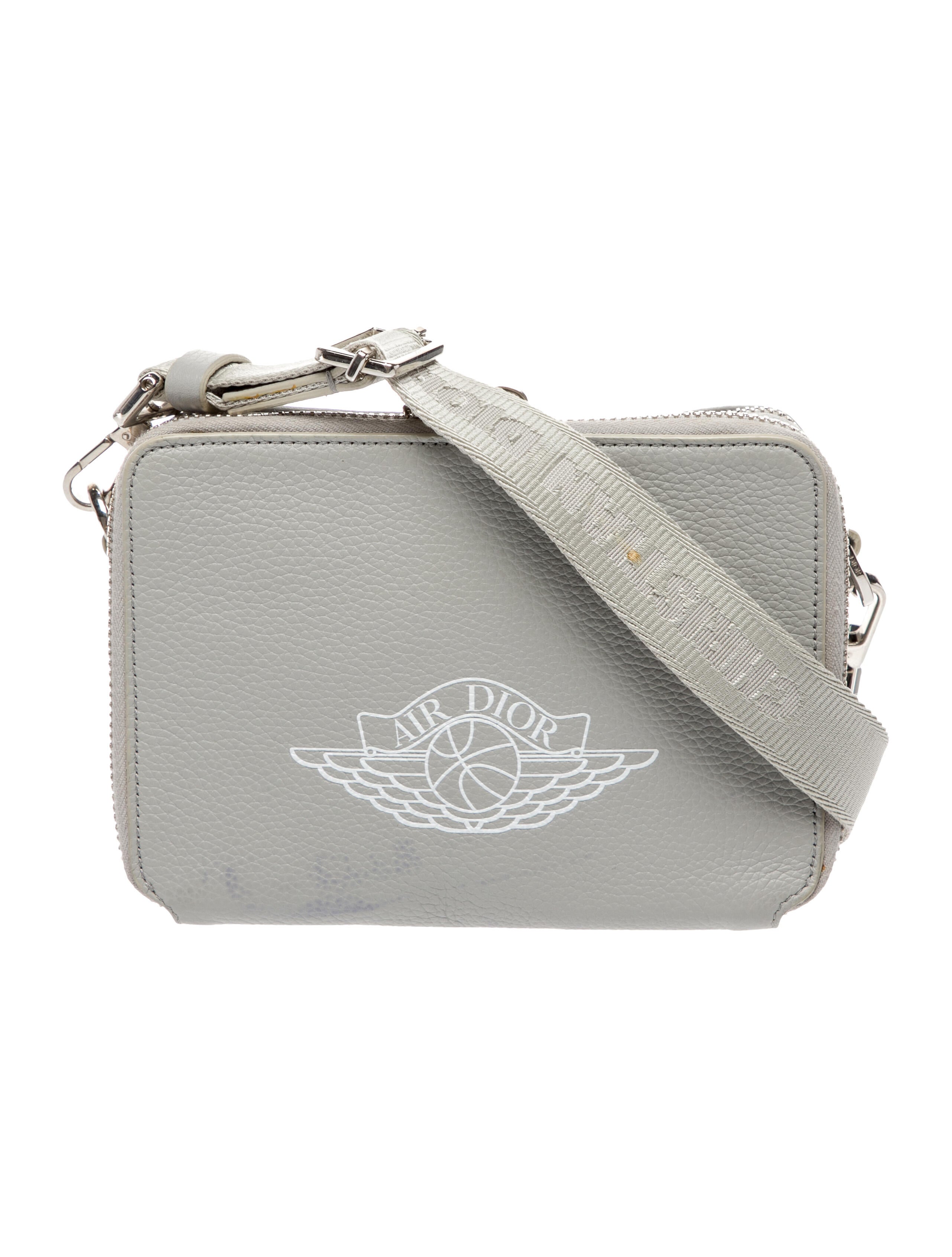Air Dior Leather Messenger Bag