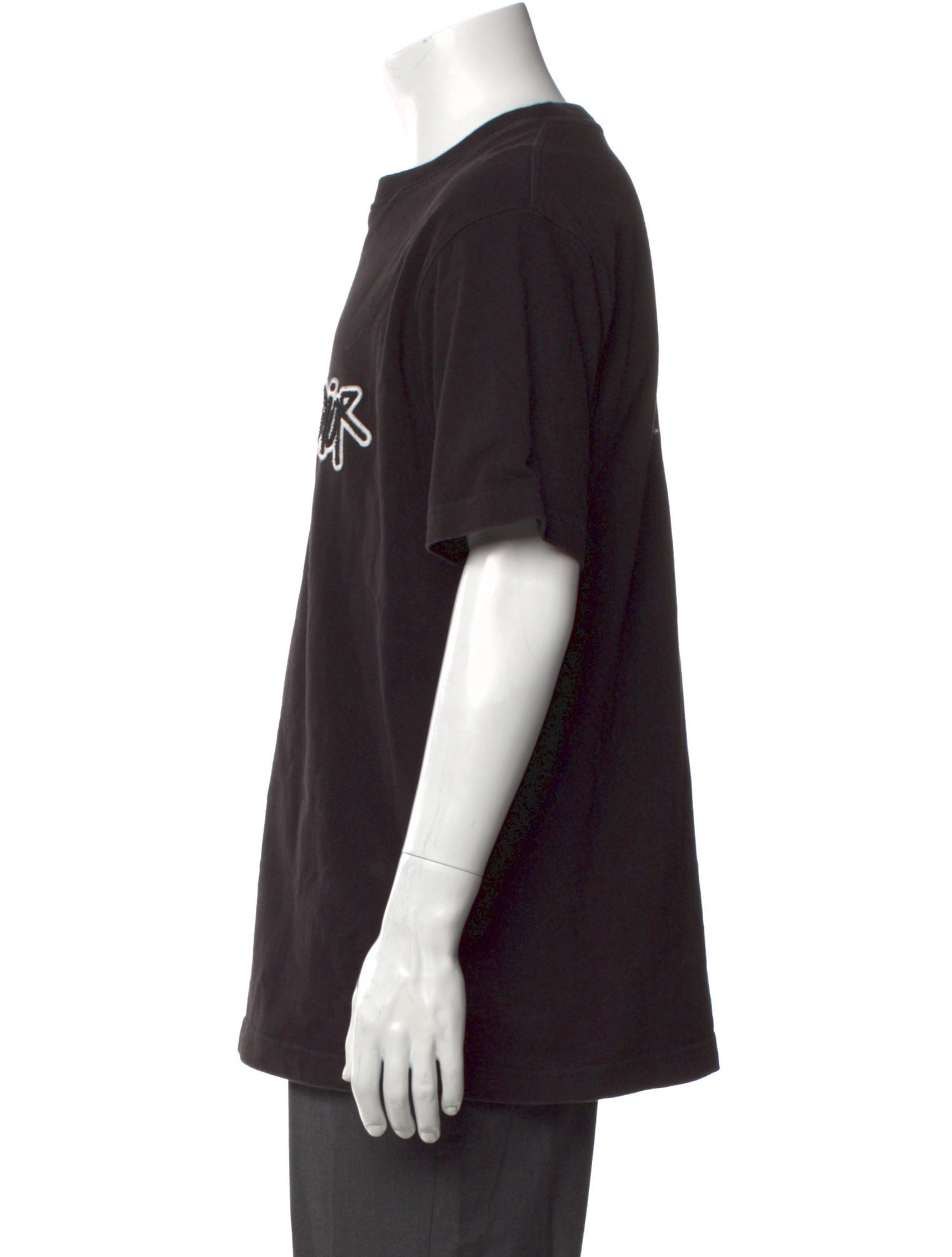 DIOR x Shawn Stussy 2020 Logo Embroidered T-Shirt