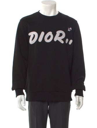 DIOR x KAWS 2019 Graphic Print Sweatshirt