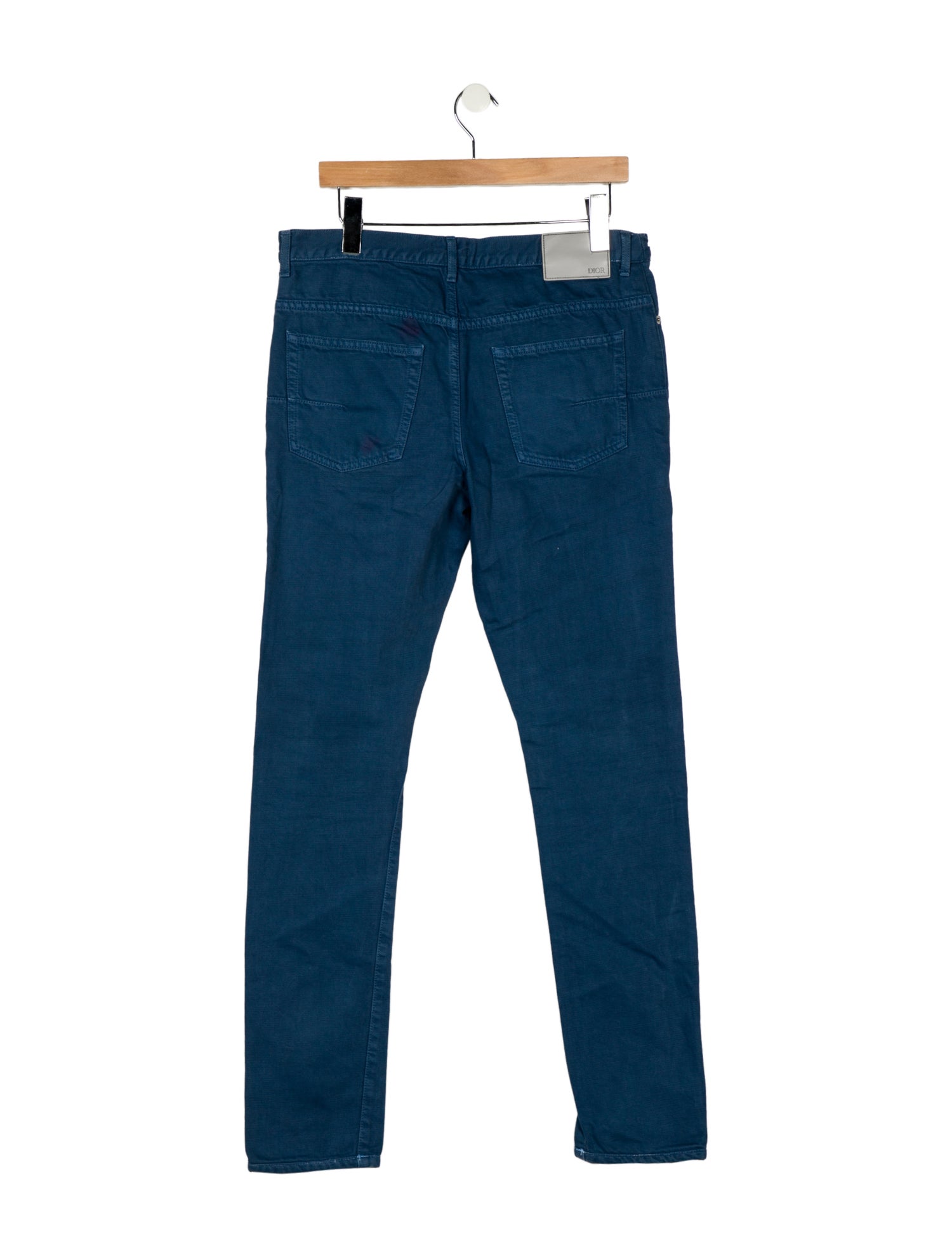 DIOR MEN Oblique Jacquard Skinny Jeans