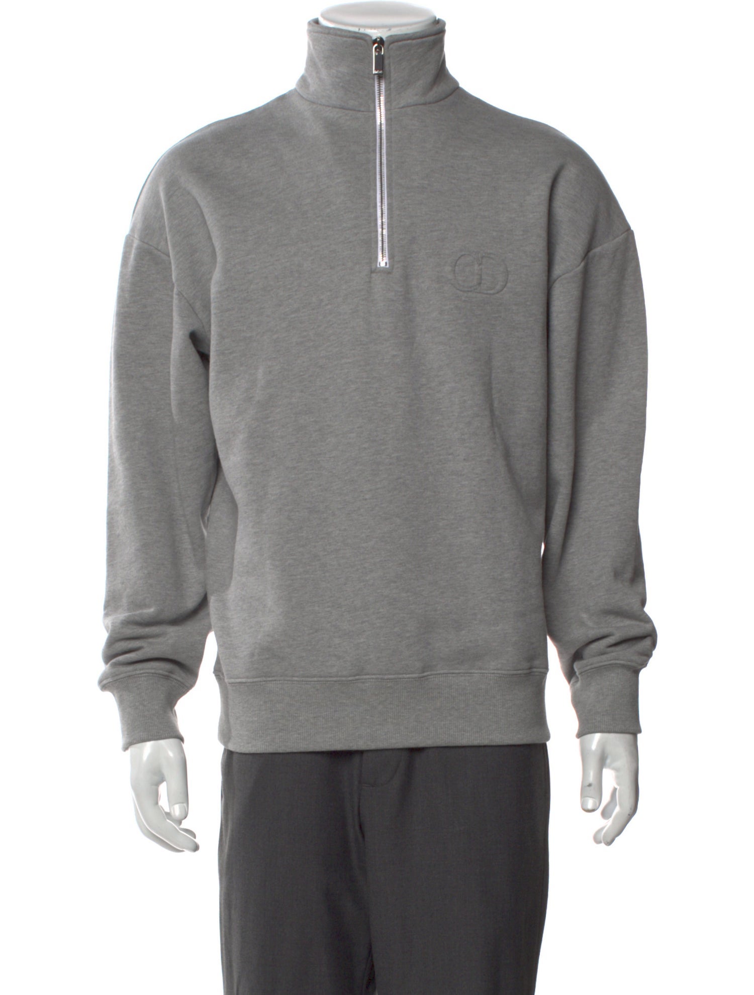 DIOR MEN Turtleneck Long Sleeve Polo Sweater