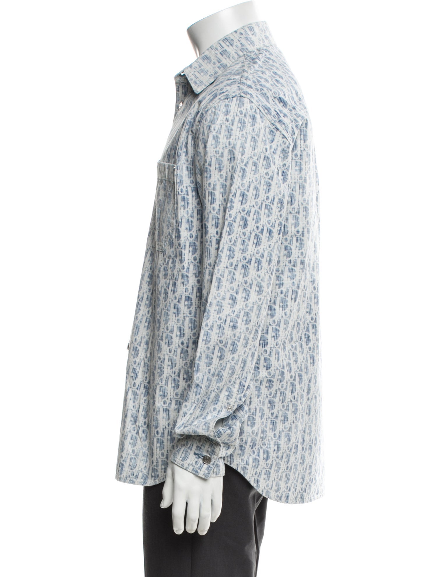 DIOR MEN 2020 Oblique Jacquard Shirt