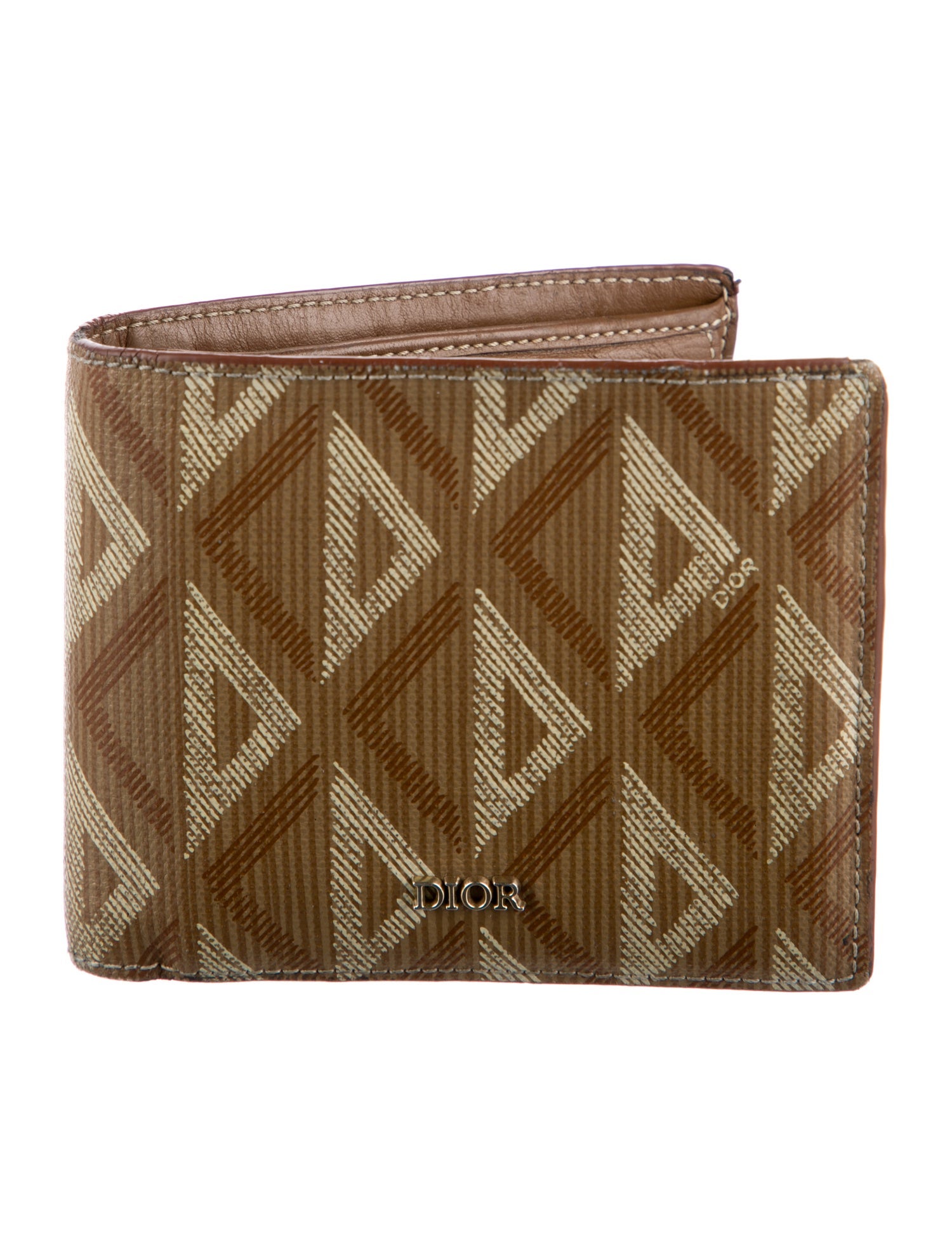 DIOR MEN Printed Bifold Wallet