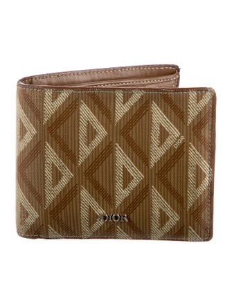 DIOR MEN Printed Bifold Wallet