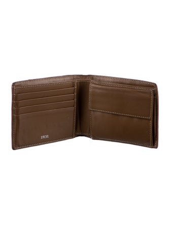 DIOR MEN Printed Bifold Wallet