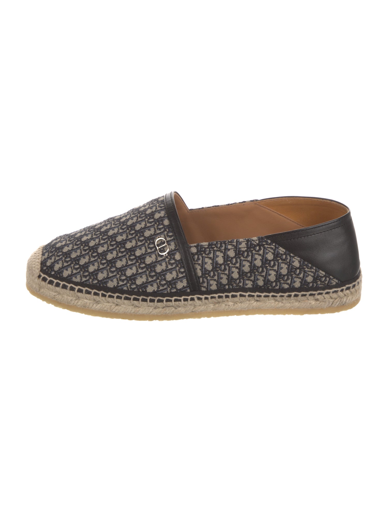 DIOR MEN Oblique Jacquard Canvas Espadrilles