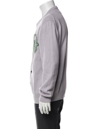 DIOR MEN Cashmere Crew Neck Cardigan