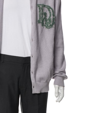 DIOR MEN Cashmere Crew Neck Cardigan
