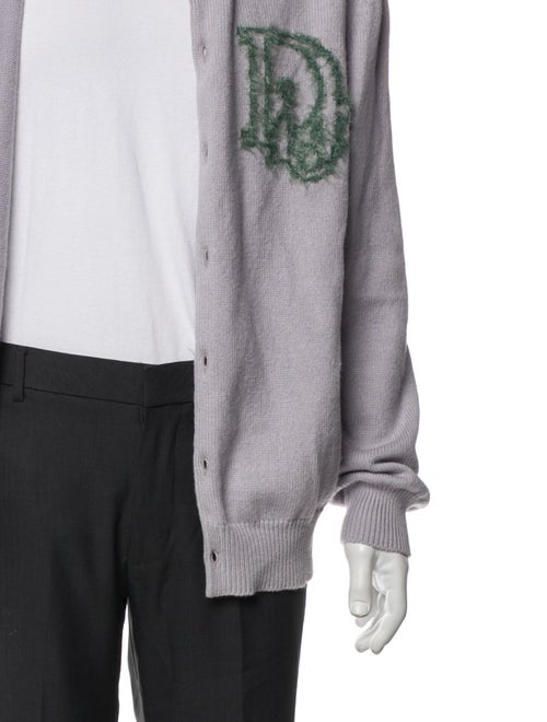 DIOR MEN Cashmere Crew Neck Cardigan