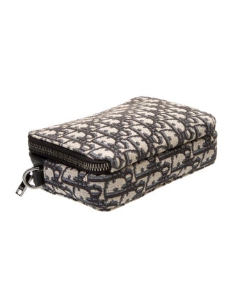 DIOR MEN Oblique Jacquard Crossbody Bag 2022