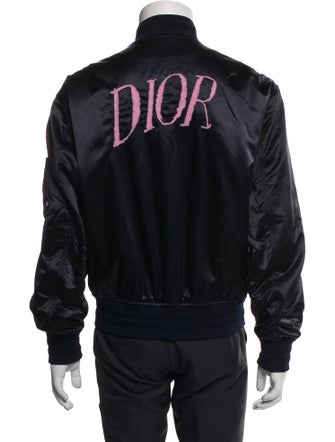DIOR MEN 2019 Oblique Jacquard Bomber Jacket