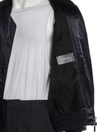 DIOR MEN 2019 Oblique Jacquard Bomber Jacket