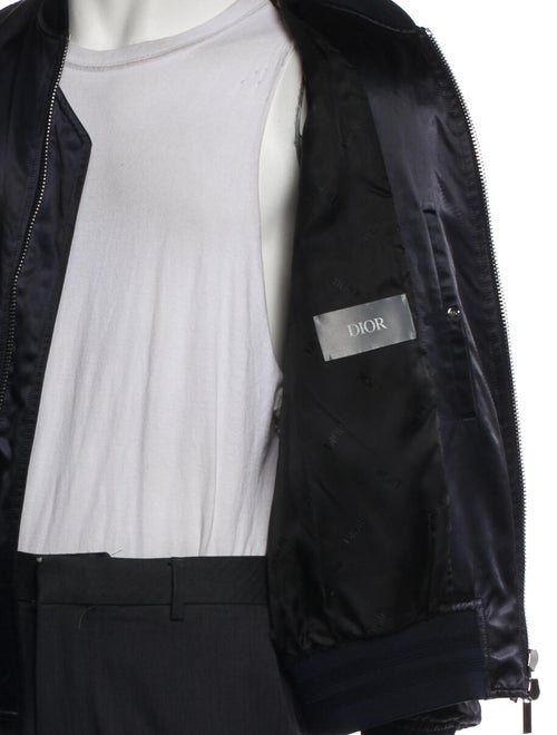 DIOR MEN 2019 Oblique Jacquard Bomber Jacket