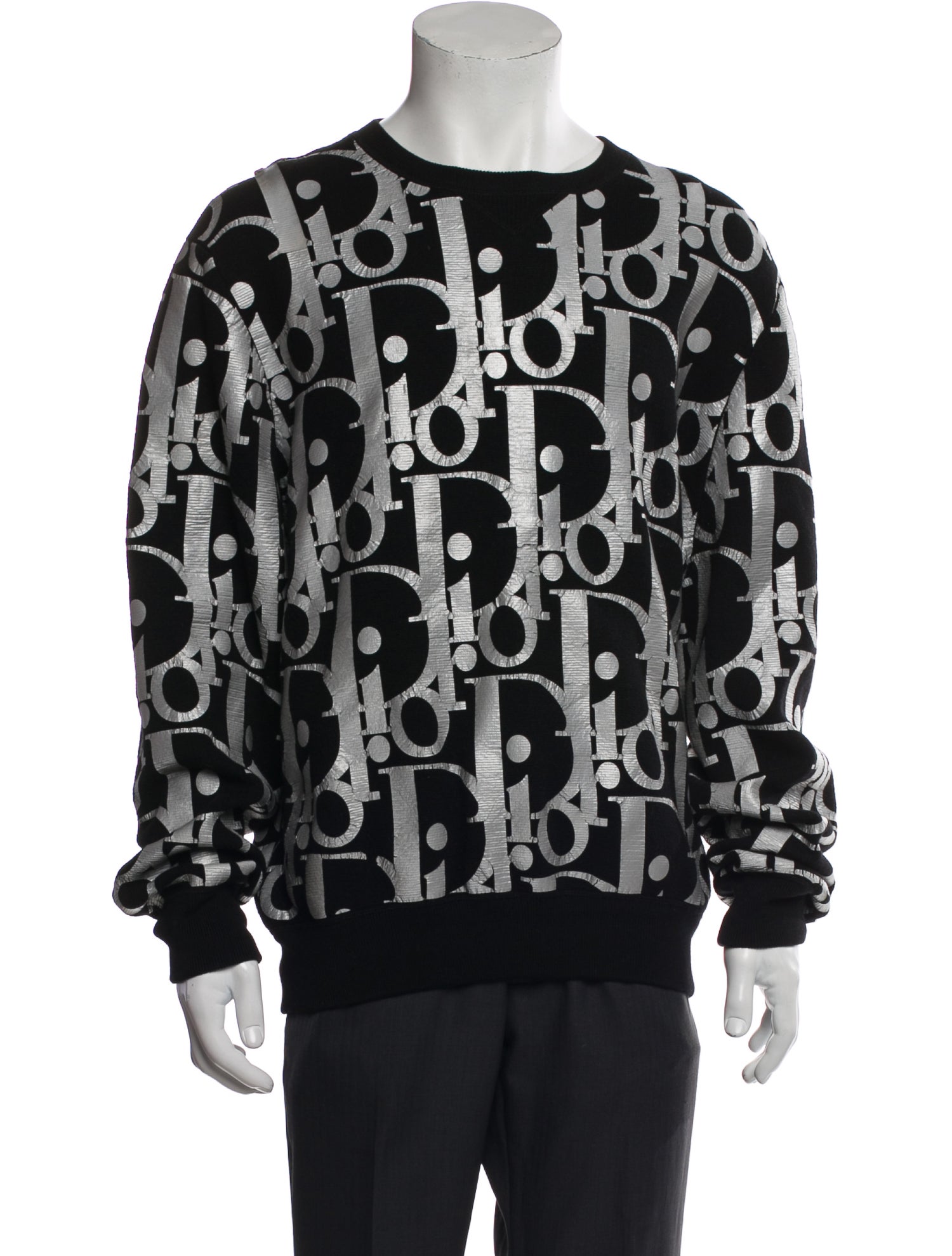 DIOR MEN 2021 Oblique Jacquard Pullover