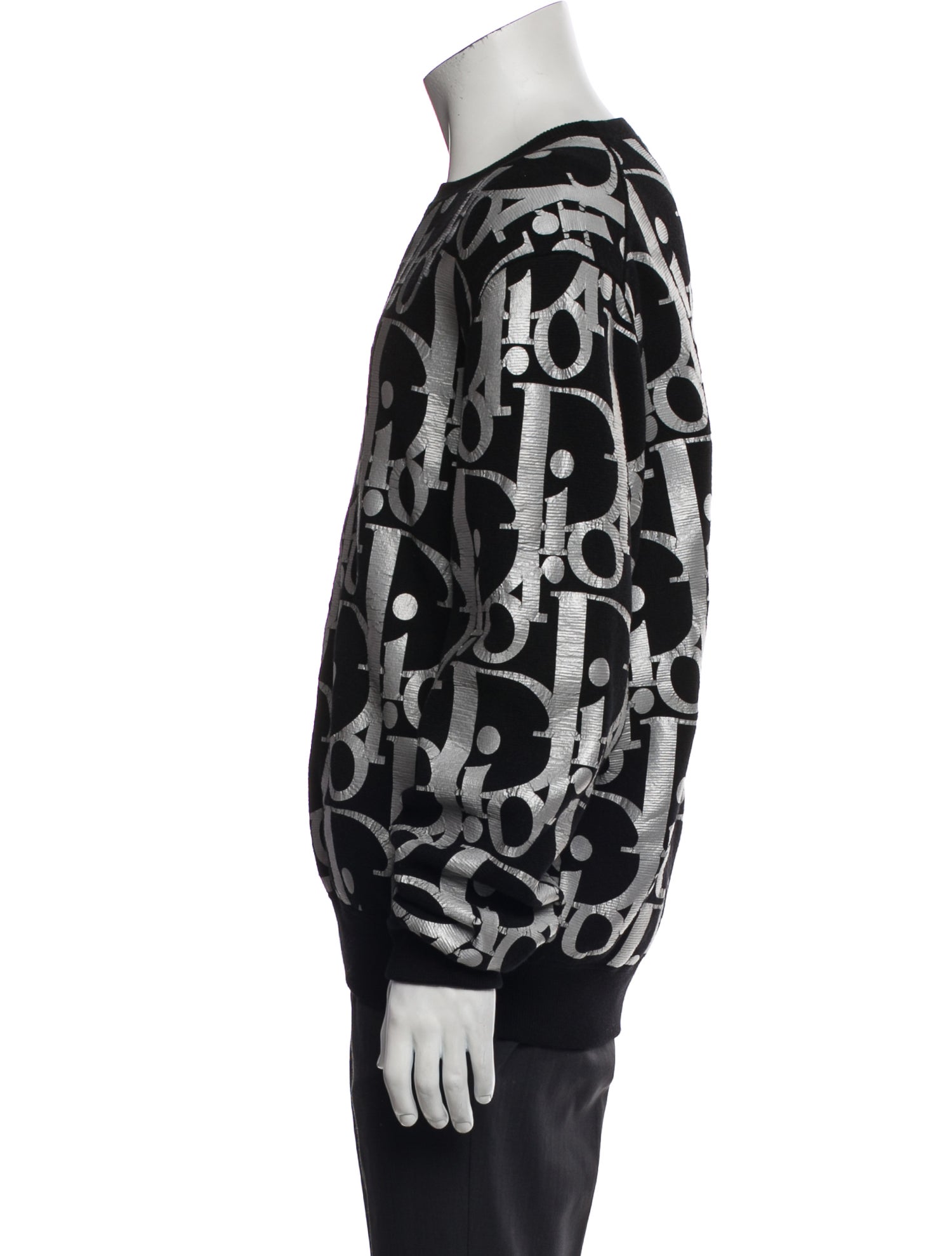 DIOR MEN 2021 Oblique Jacquard Pullover