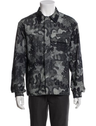 DIOR x Peter Doig 2020 Printed Denim Jacket