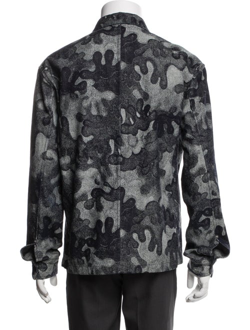 DIOR x Peter Doig 2020 Printed Denim Jacket