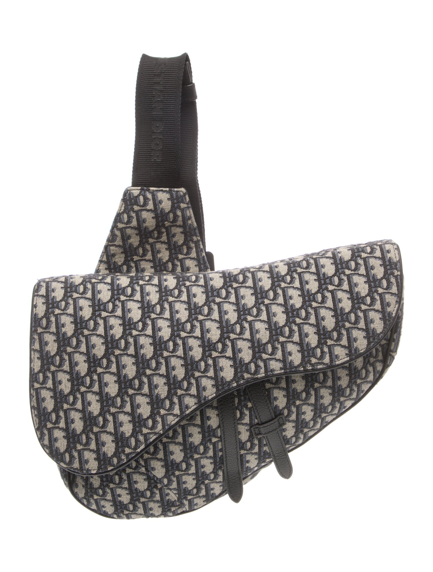 DIOR MEN Oblique Jacquard Christian Dior Saddle Maxi 2022