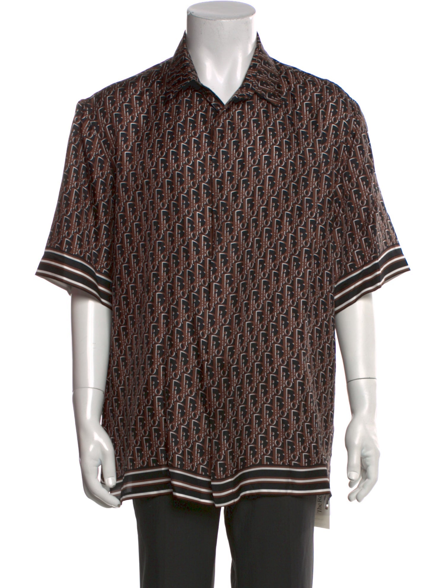 DIOR MEN 2021 Oblique Jacquard Shirt