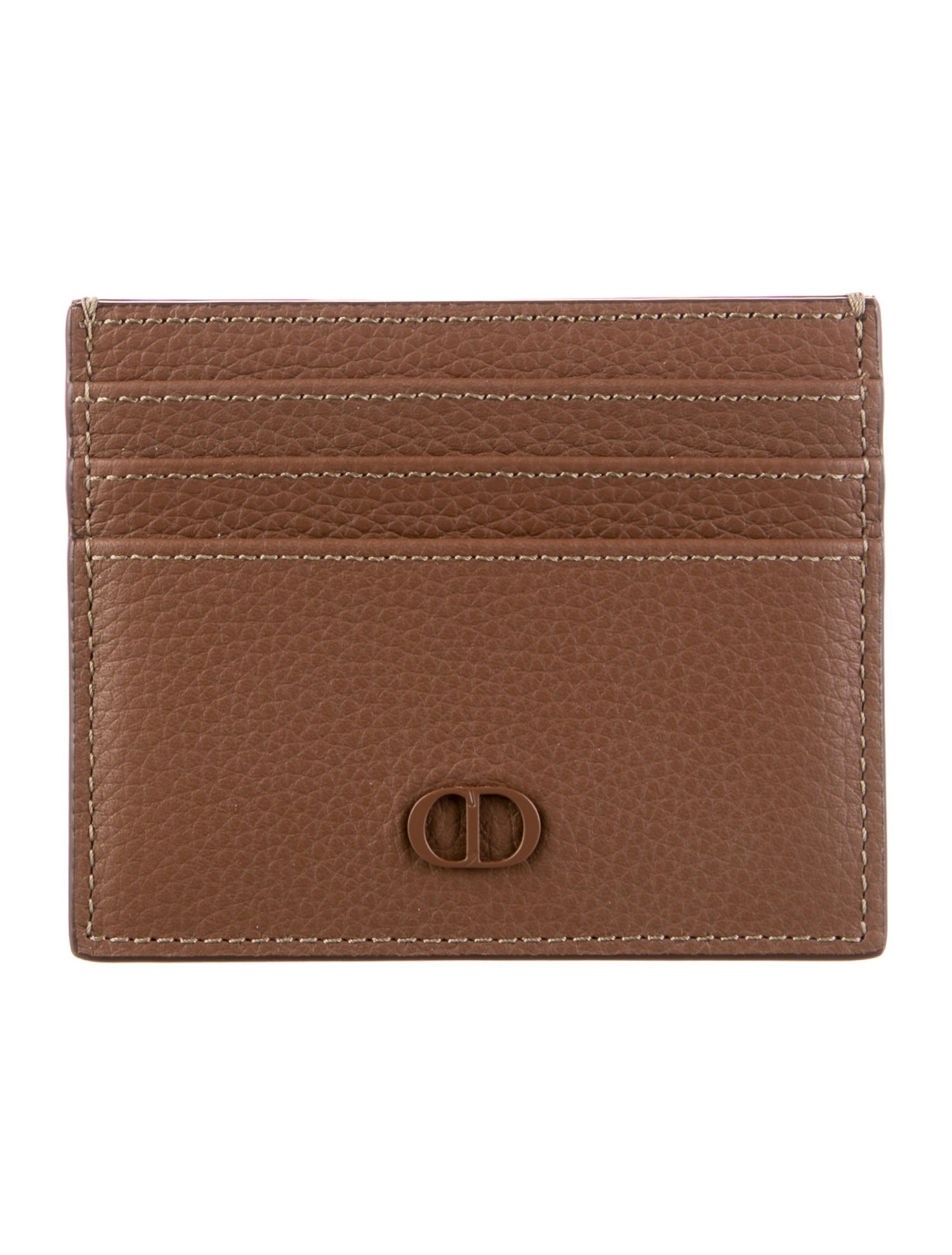 DIOR MEN 2023 Leather Card Holder w/ Tags