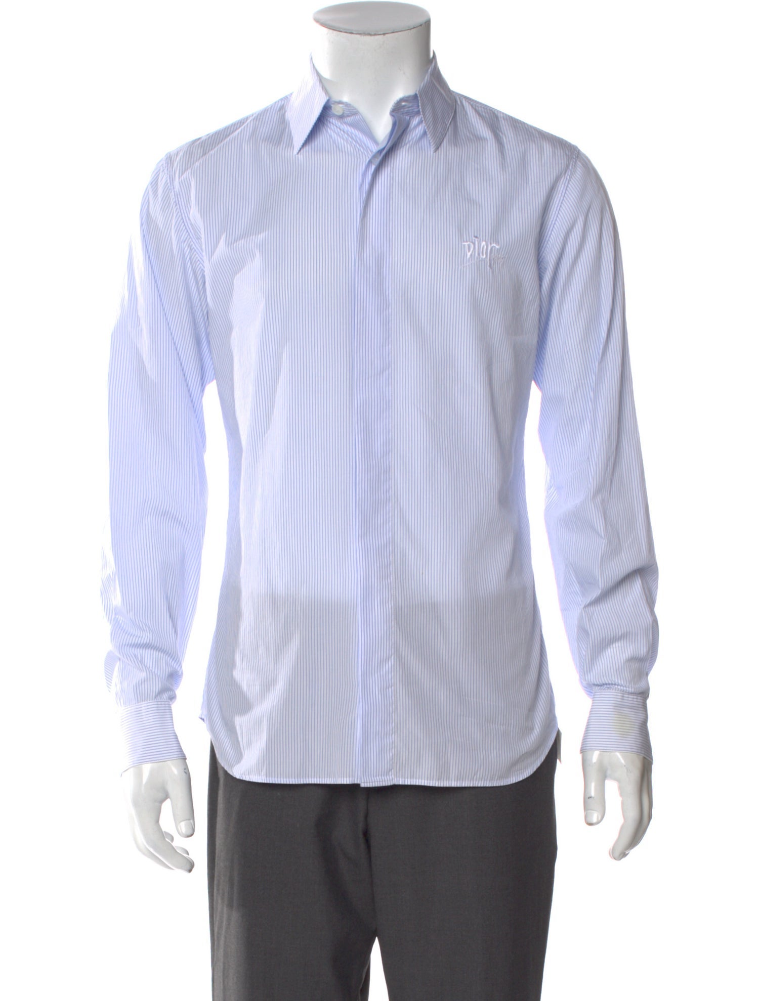 DIOR MEN 2020 Signature Logo Dress Shirt