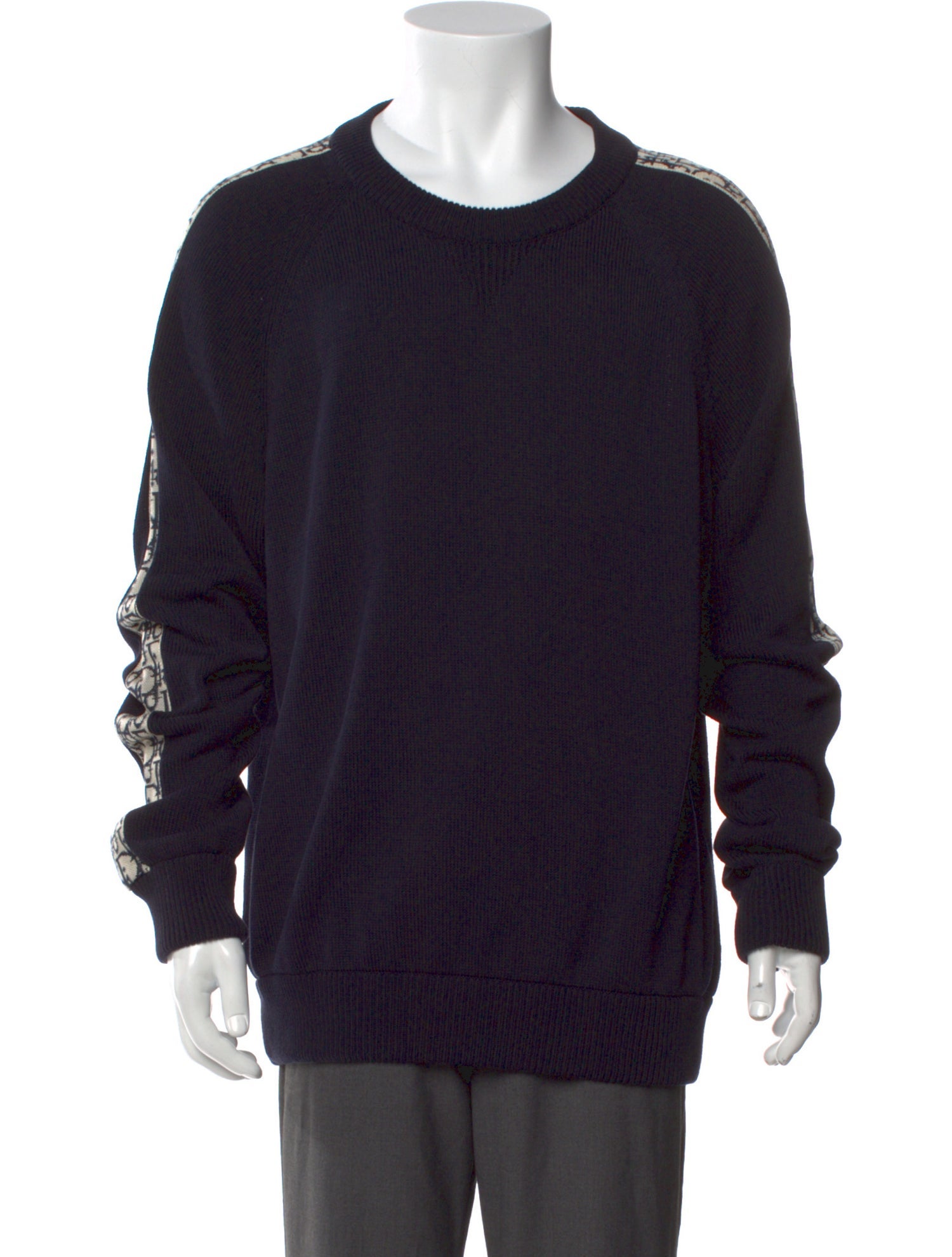 DIOR MEN 2021 Oblique Jacquard Pullover