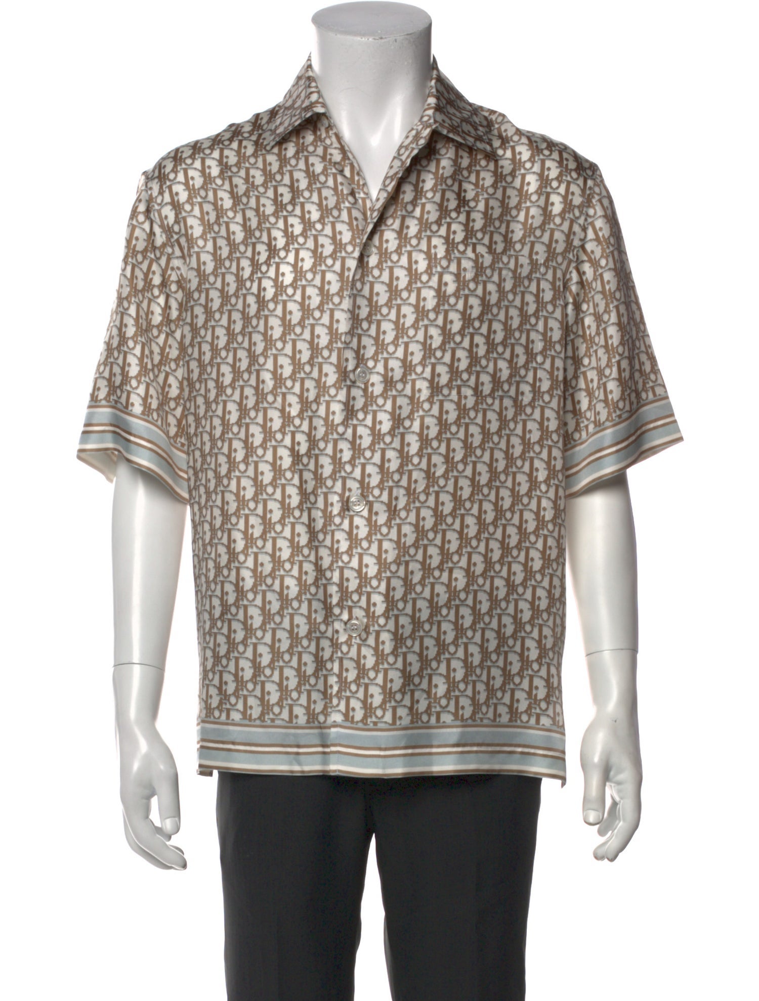 DIOR MEN 2021 Oblique Jacquard Shirt