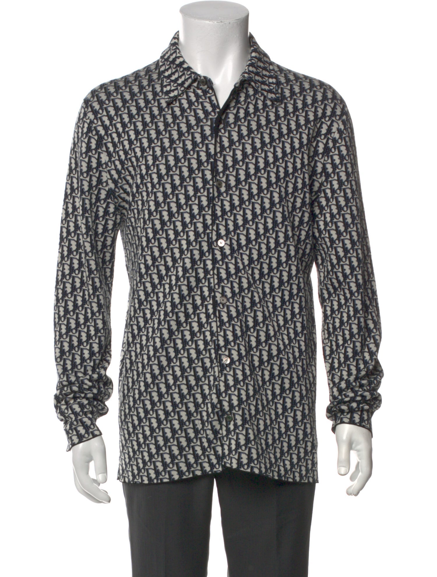 DIOR MEN 2020 Oblique Jacquard Shirt
