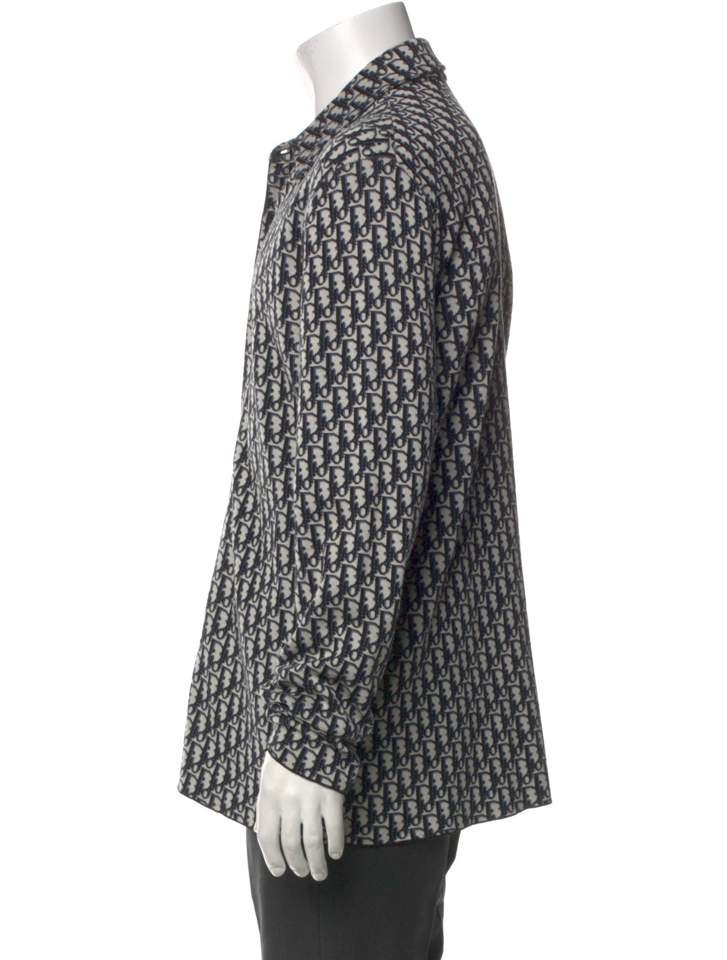 DIOR MEN 2020 Oblique Jacquard Shirt