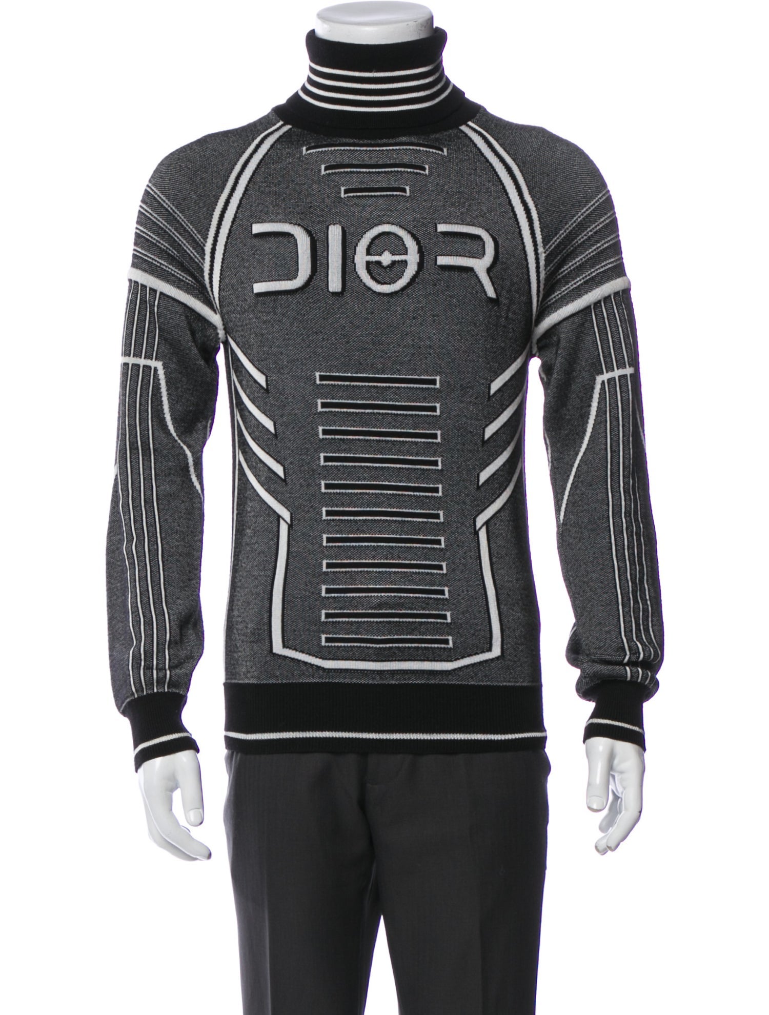 DIOR MEN Signature Logo Hajime Sorayama Pullover