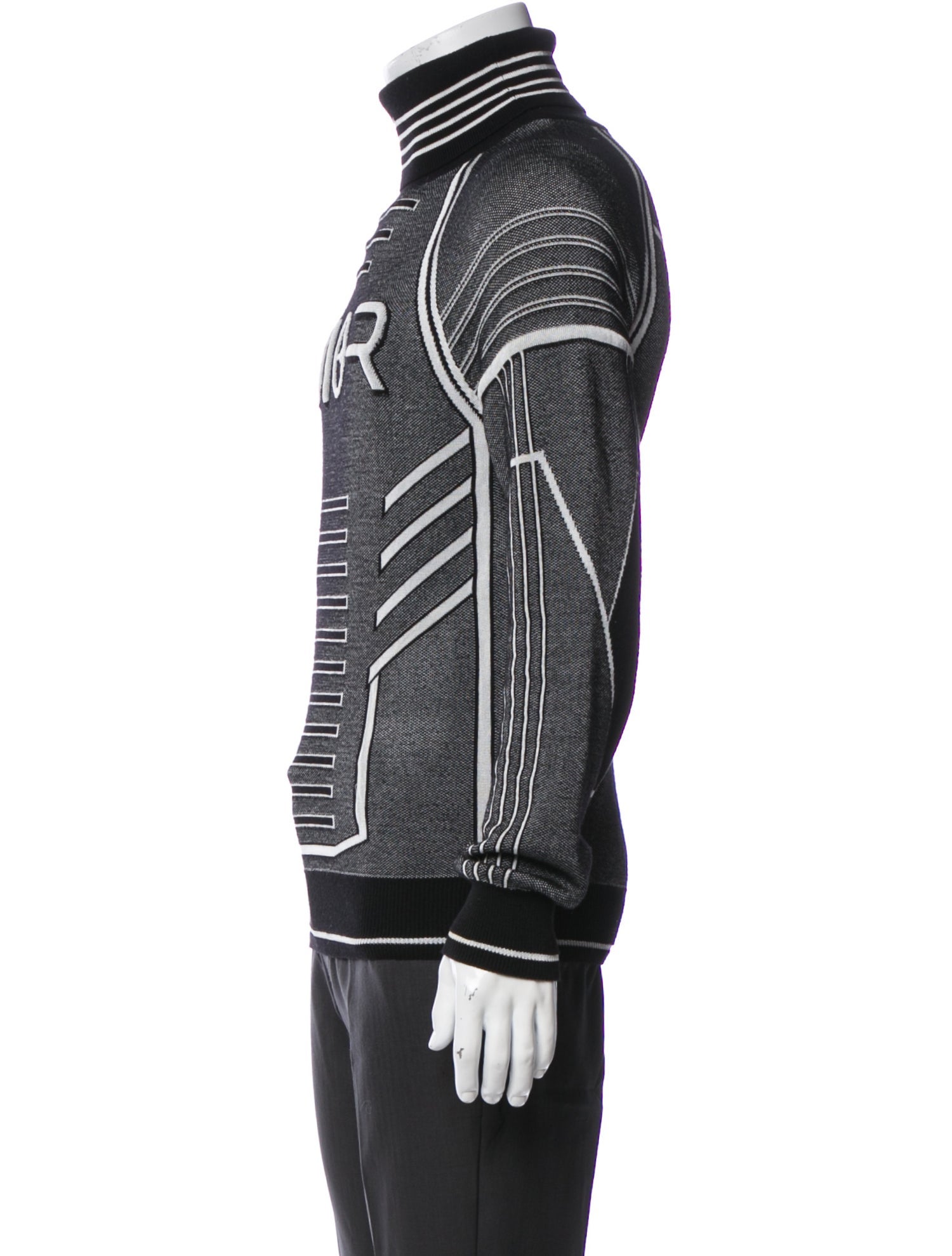 DIOR MEN Signature Logo Hajime Sorayama Pullover