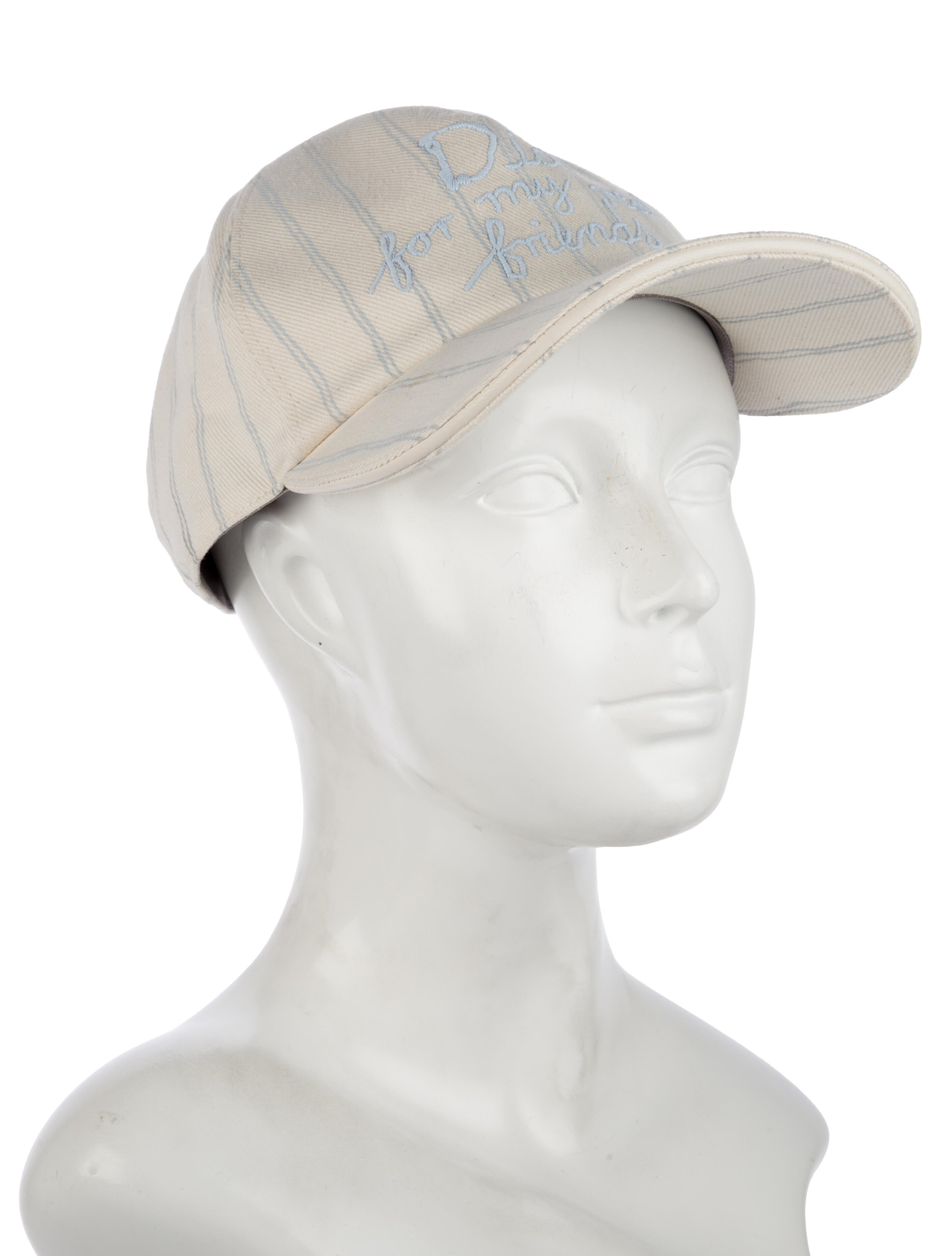 DIOR MEN Cotton Embroidered Baseball Cap