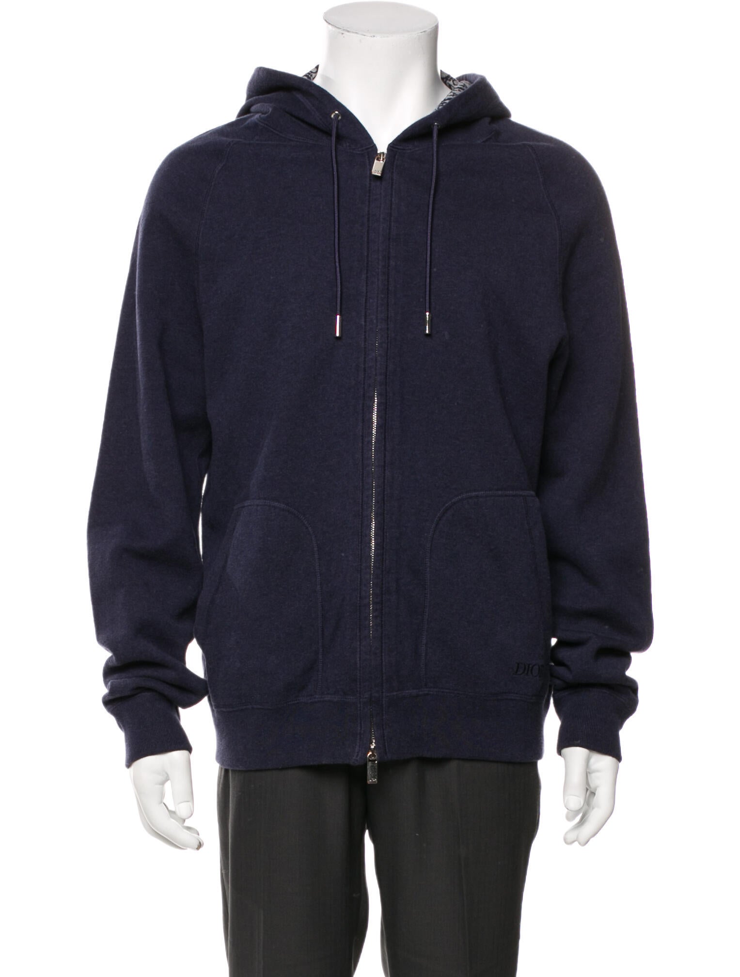 DIOR MEN Crew Neck Long Sleeve Hoodie