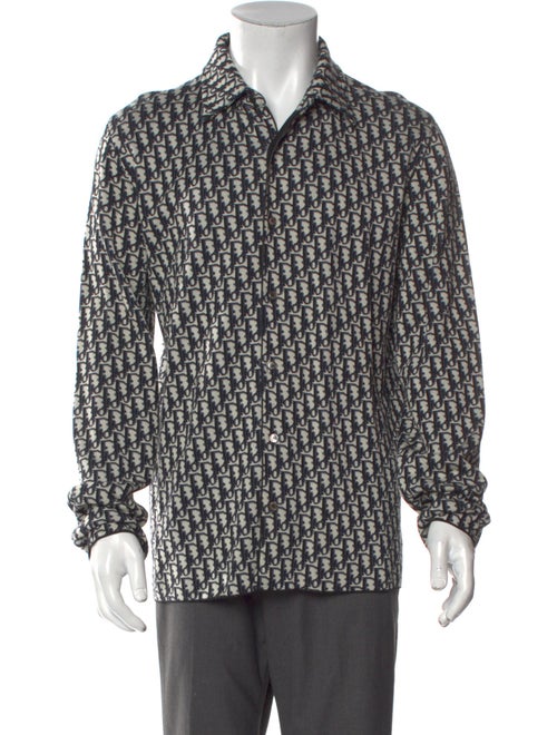DIOR MEN 2020 Oblique Jacquard Shirt