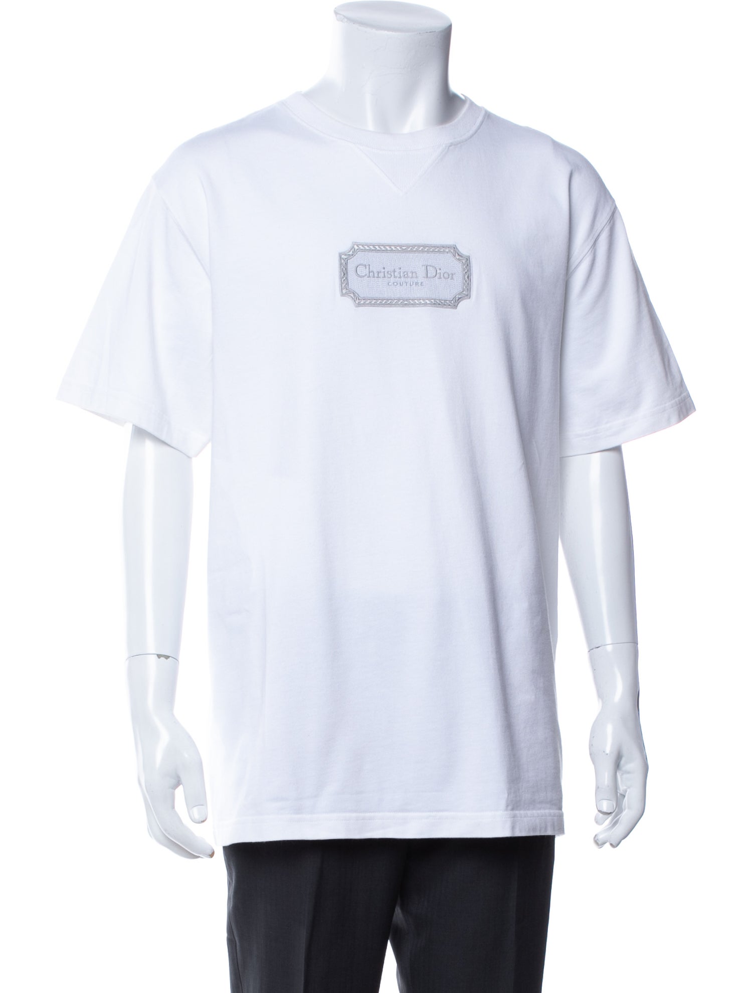 DIOR MEN Signature Logo Graphic Print T-Shirt