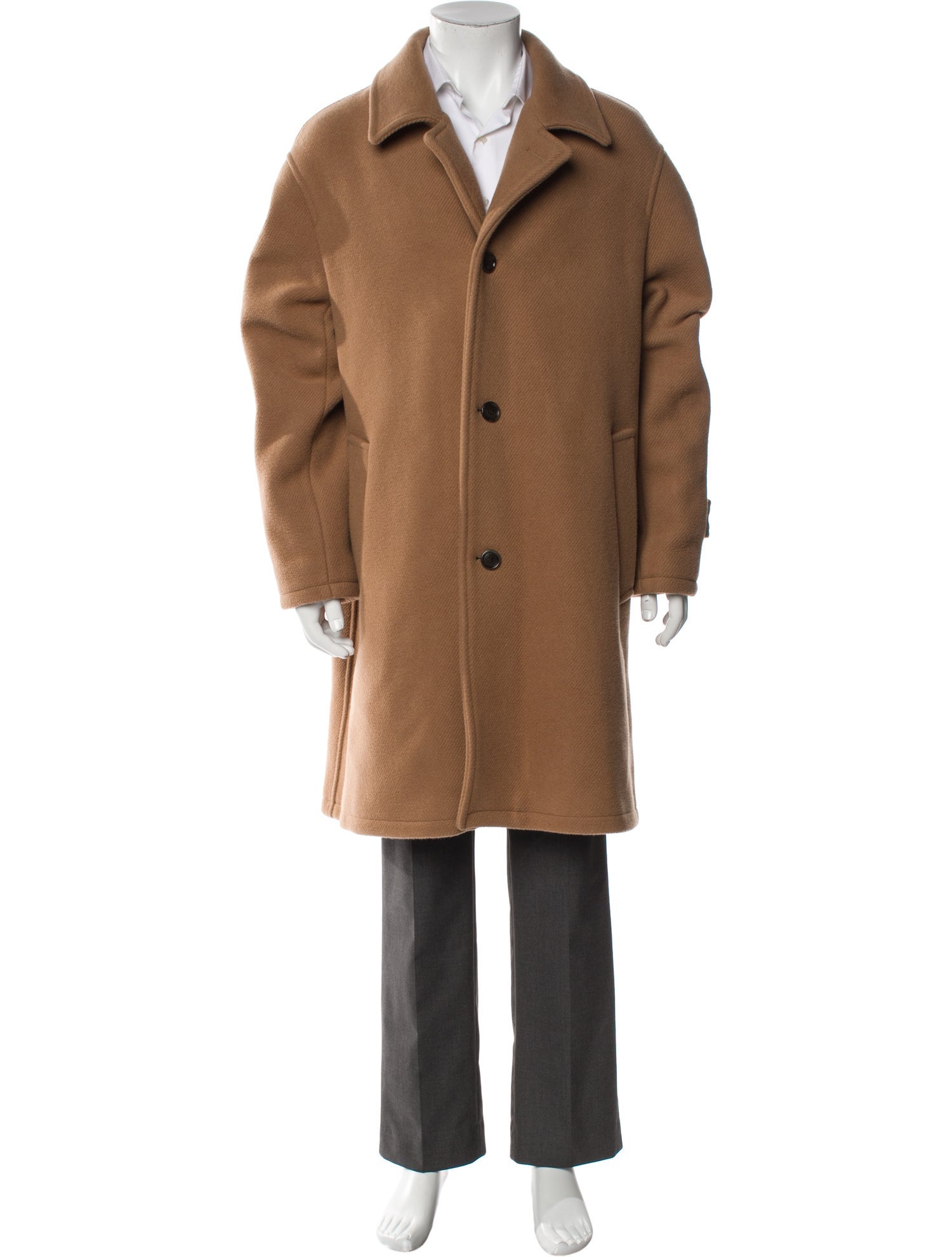 DIOR MEN Virgin Wool Overcoat