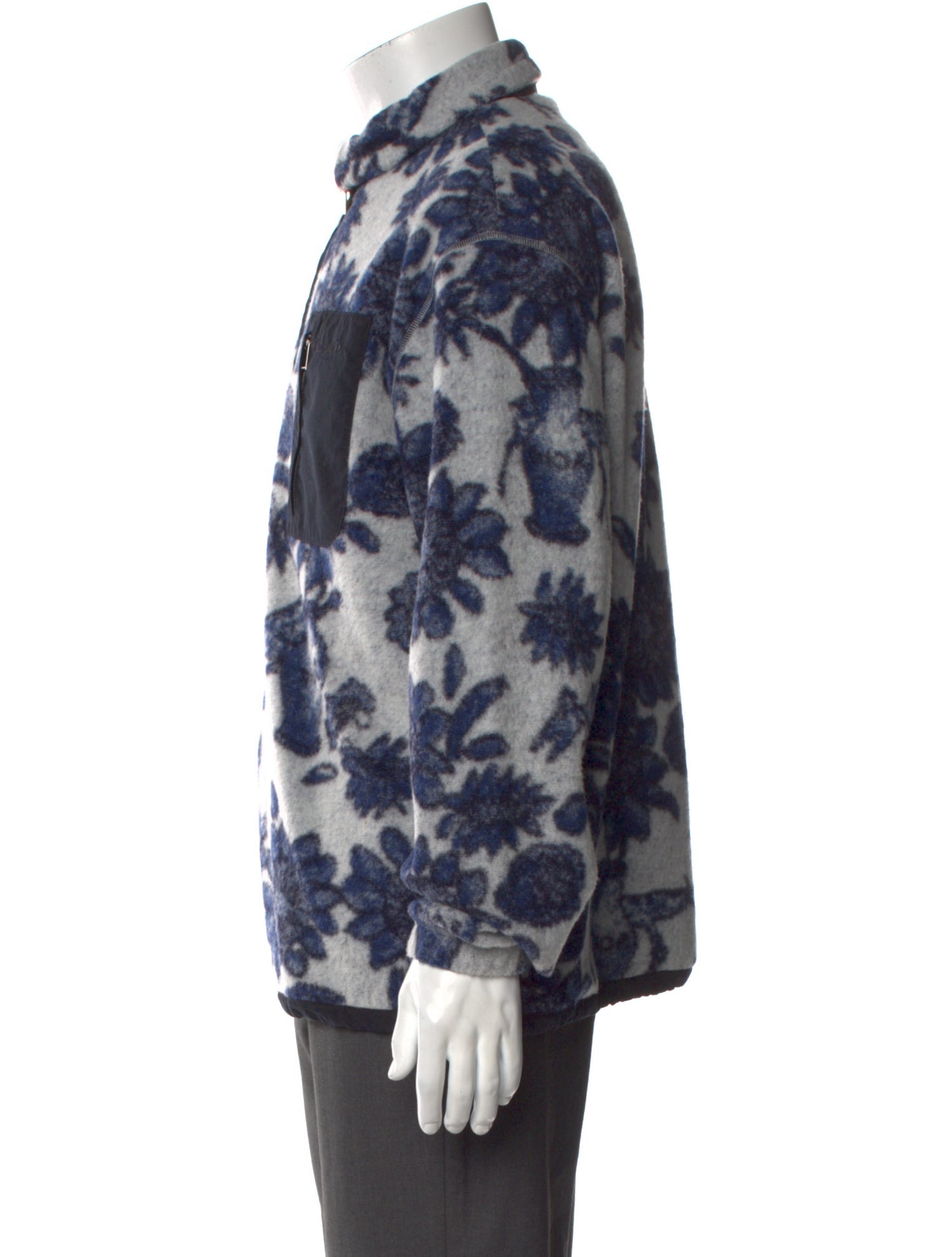 DIOR MEN Virgin Wool Printed Pullover