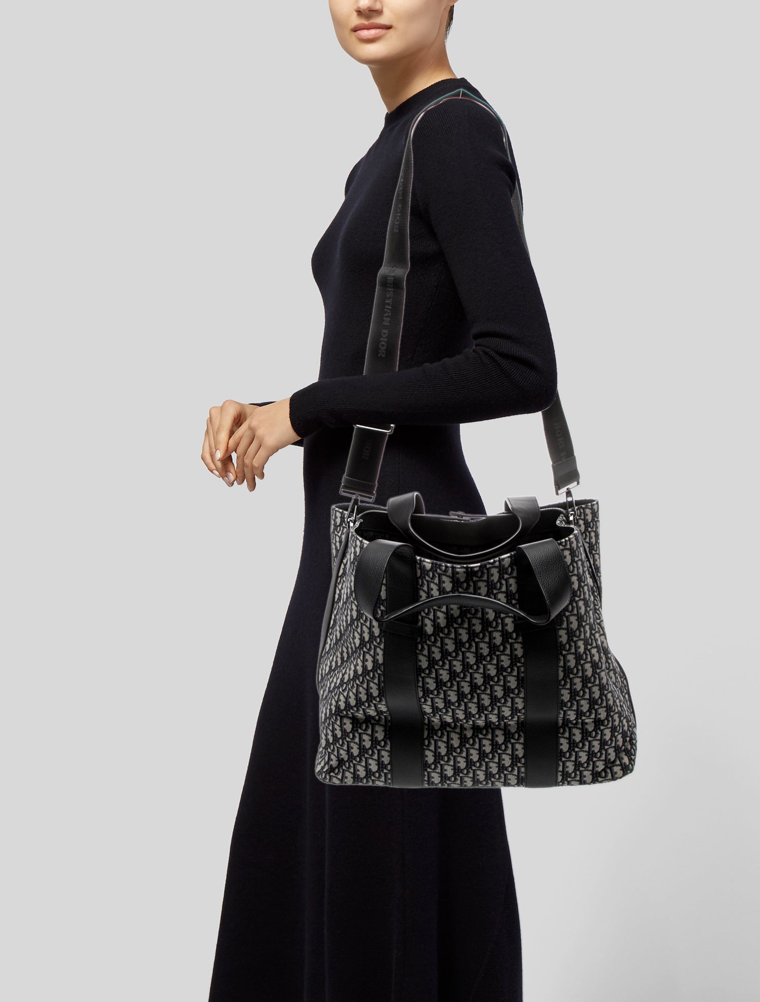 DIOR MEN Jacquard Tote