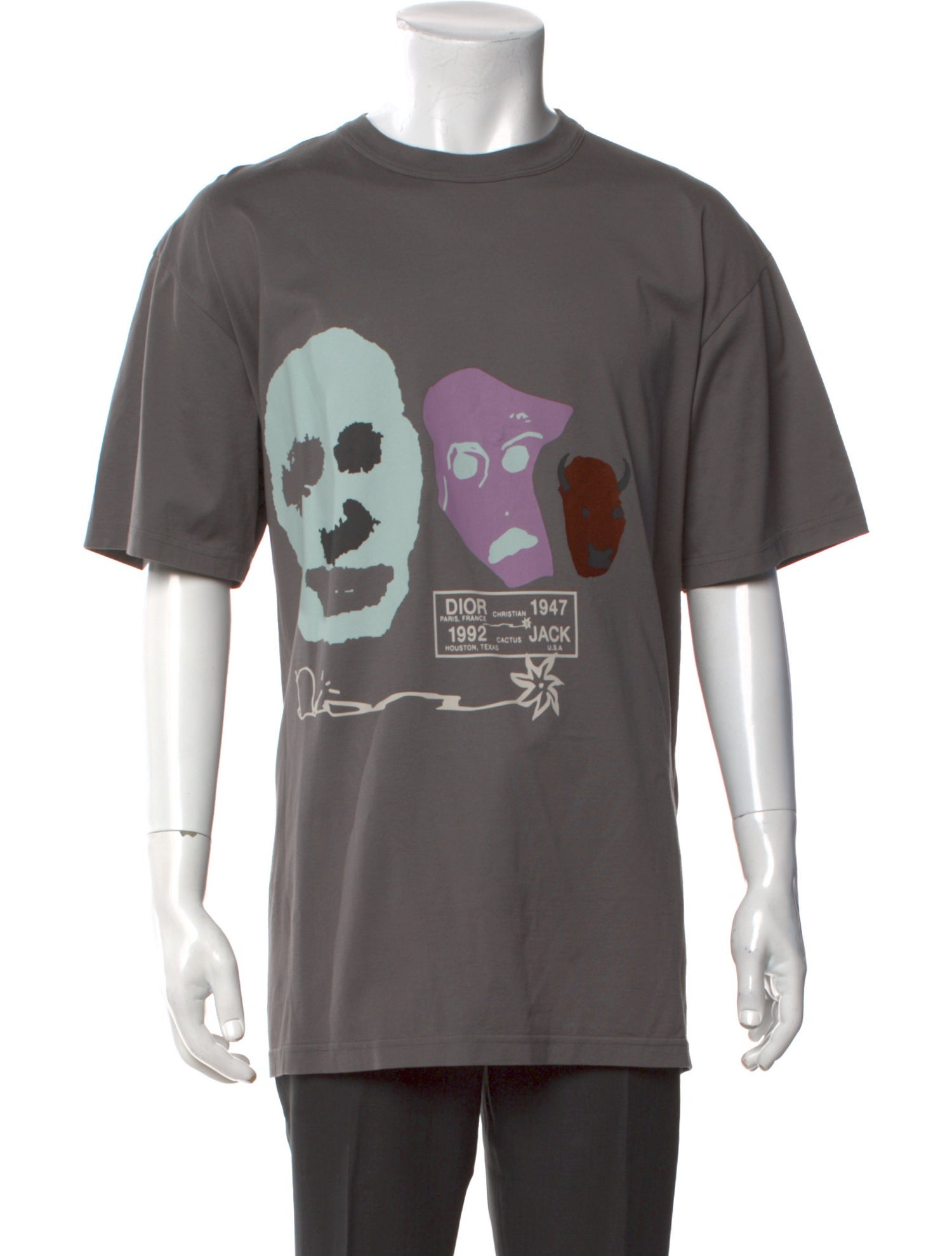 Cactus Jack Dior 2022 Graphic Print T-Shirt