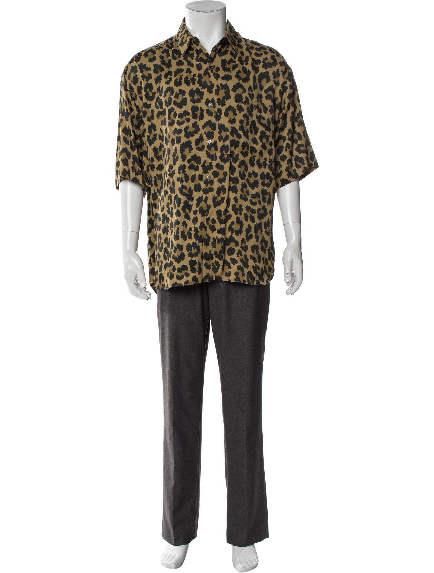 DIOR MEN 2022 Animal Print Shirt