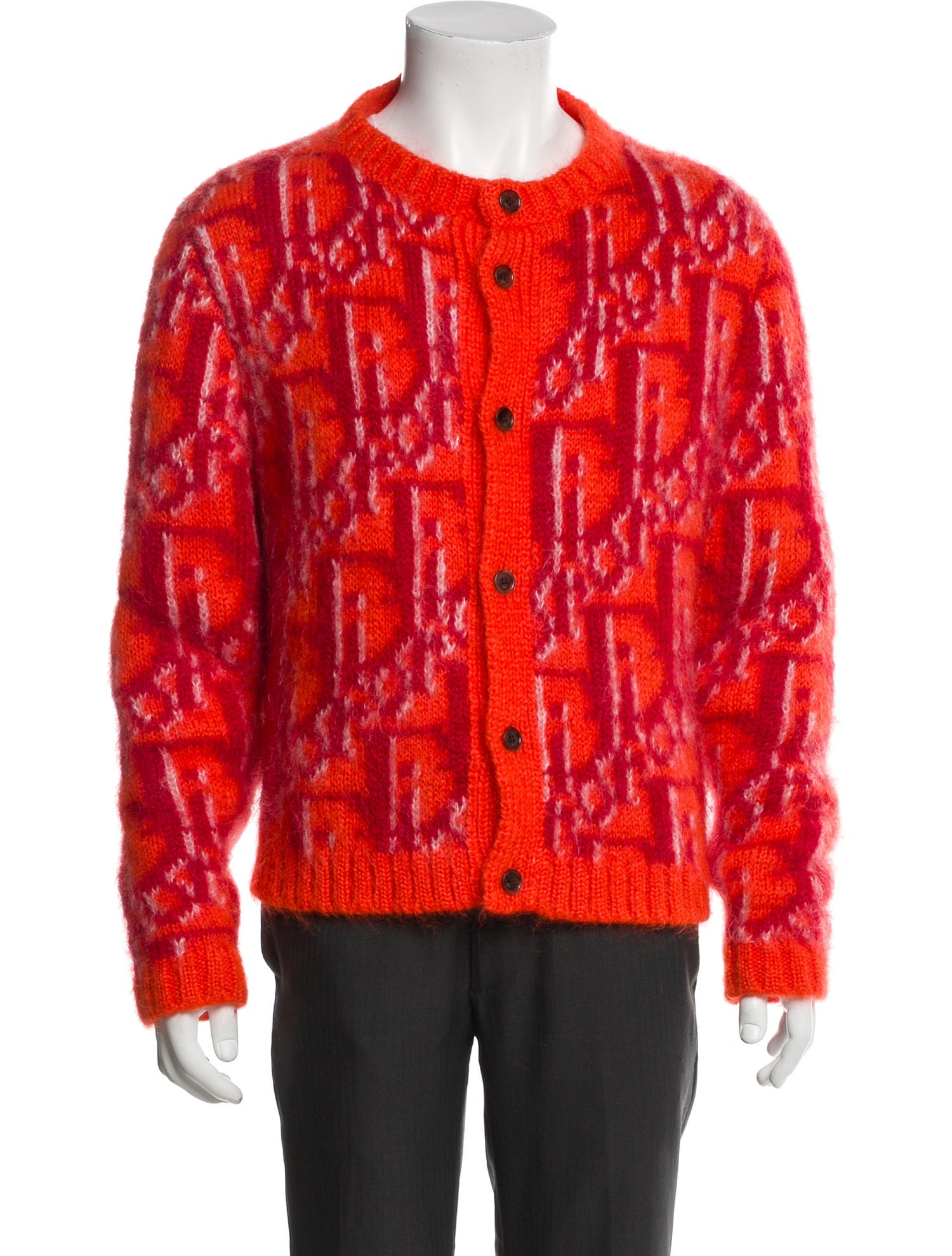 DIOR MEN 2025 Oblique Jacquard Cardigan