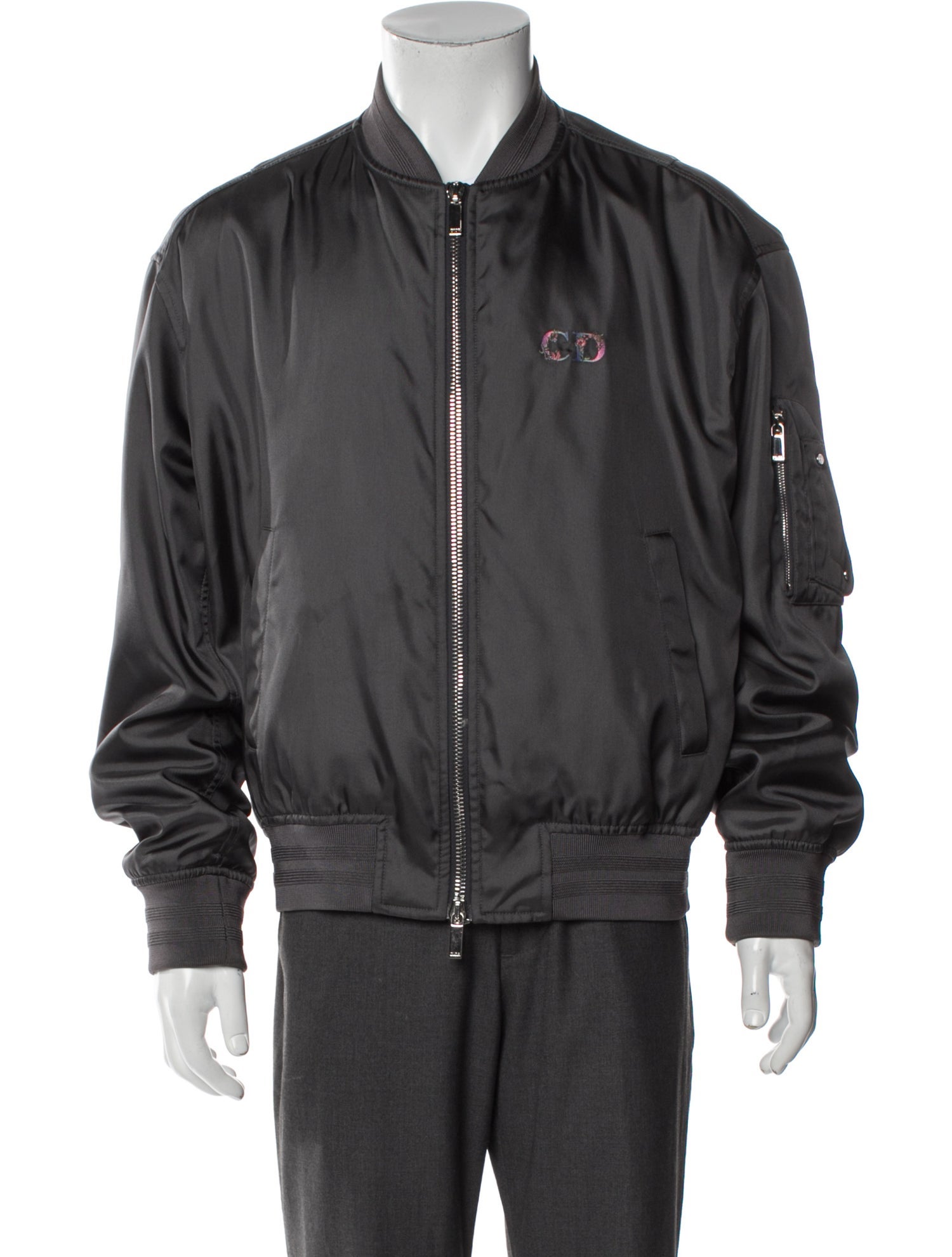 DIOR MEN 2019 'Dior Flowers' Bomber Jacket