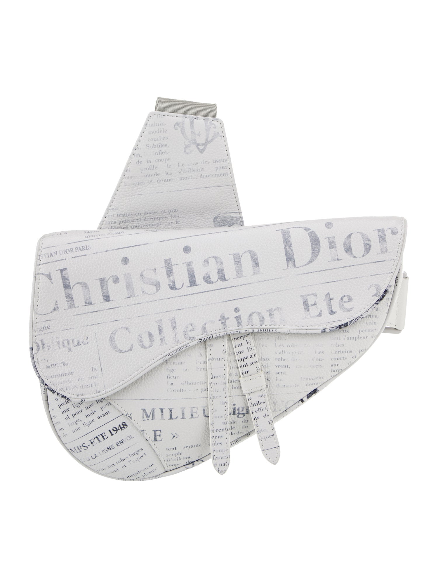 DIOR x Daniel Arsham Leather Crossbody Bag