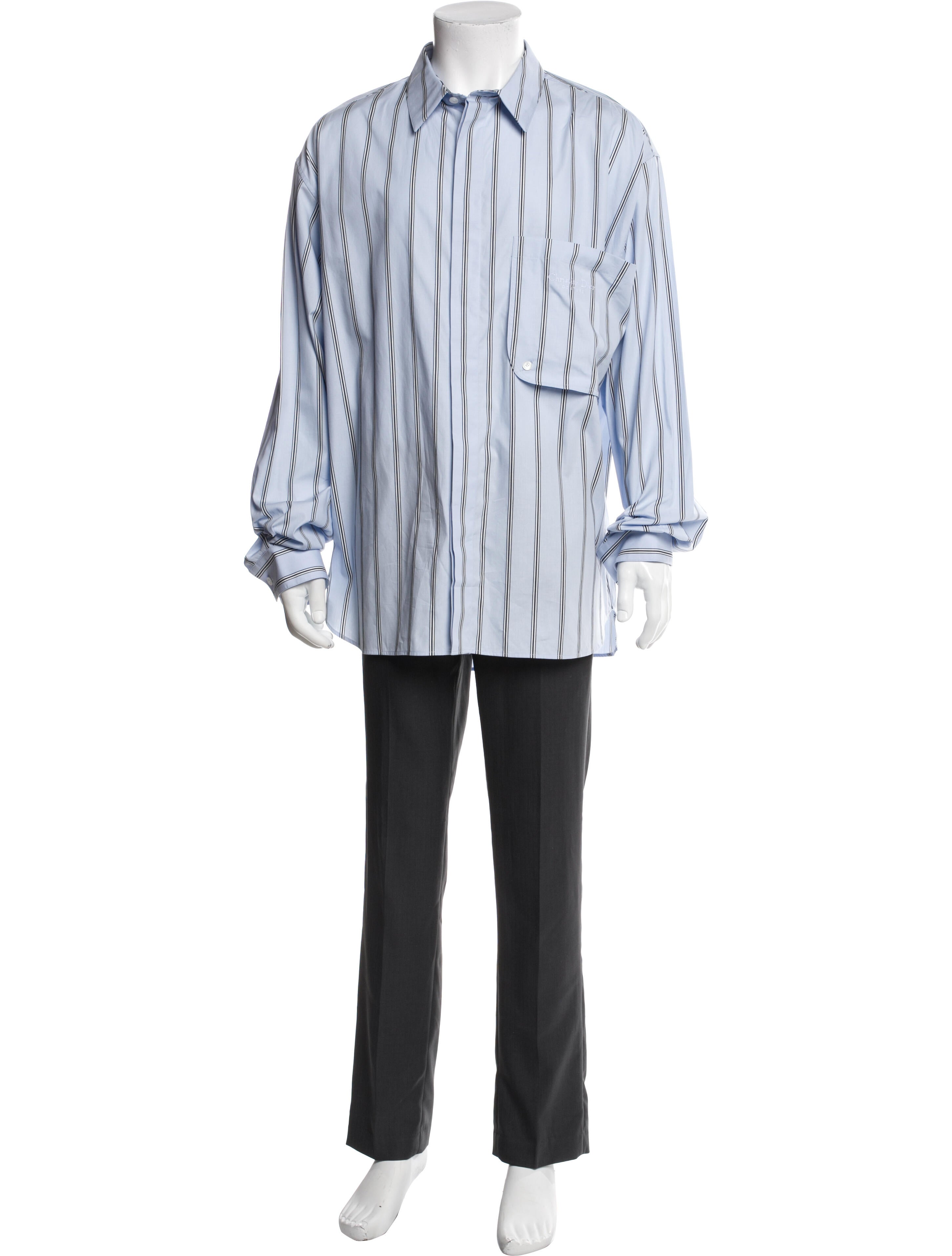 DIOR MEN 2024 Striped Dress Shirt