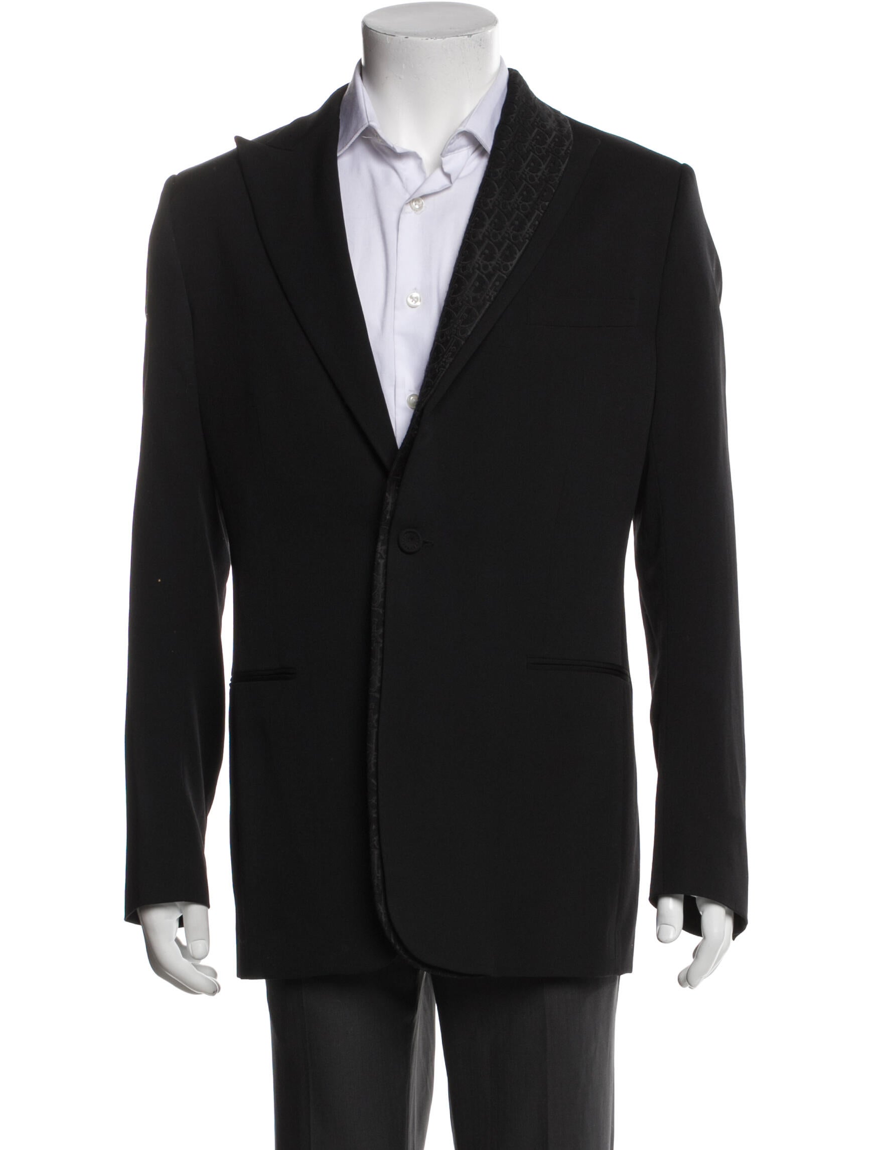 DIOR MEN 2020 Oblique Jacquard Tuxedo