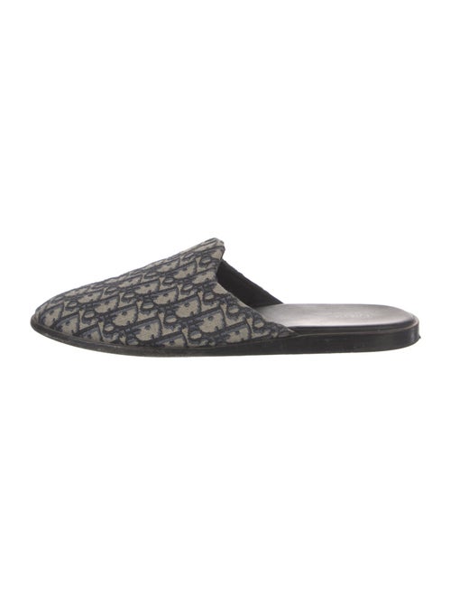 DIOR MEN Canvas Printed Slippers