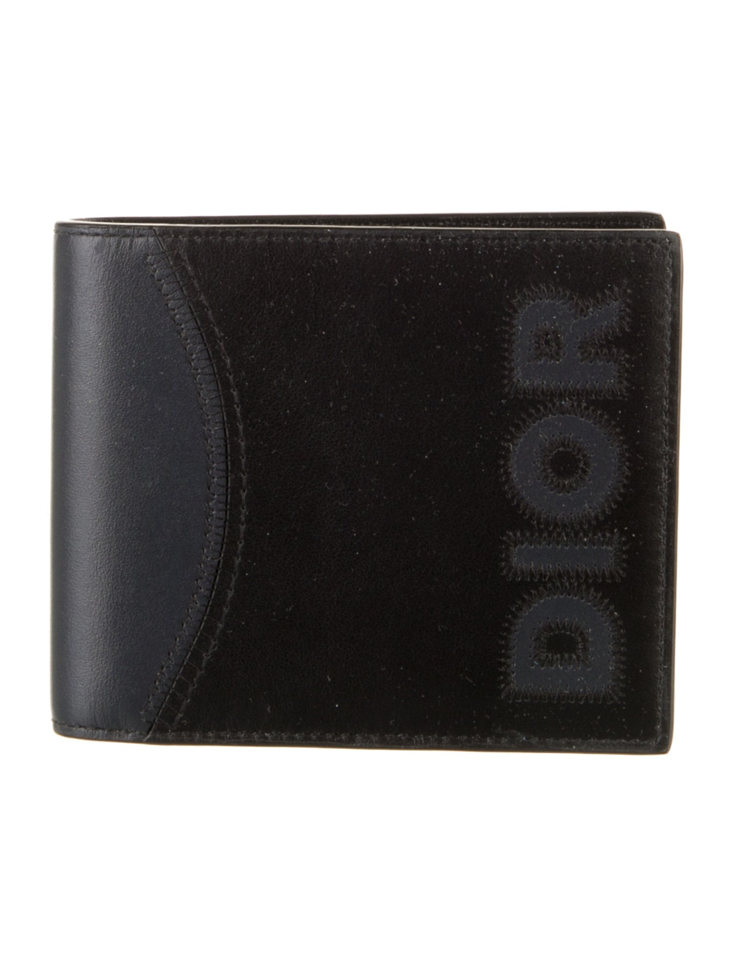 DIOR MEN 2022 Signature Logo Bifold Wallet