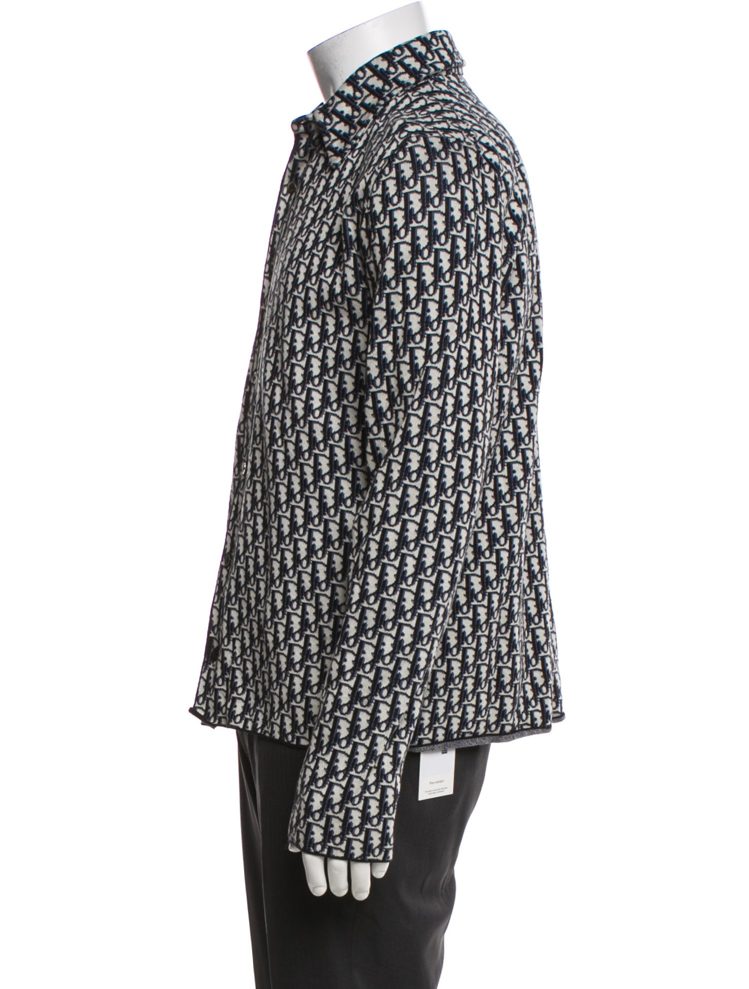 DIOR MEN 2020 Oblique Jacquard Shirt